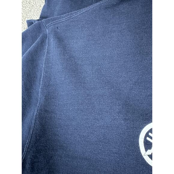 Yamaha Fox Racing Hoodie Mens XL Blue Pullover Sweatshirt Motocross Motorcycle - Picture 12 of 13